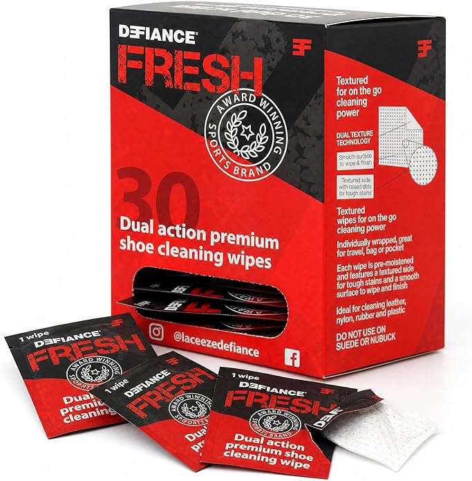 Defiance Fresh Shoe Cleaning Wipes