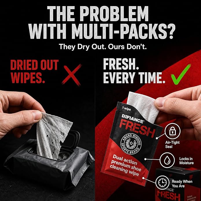 Defiance Fresh Shoe Cleaning Wipes